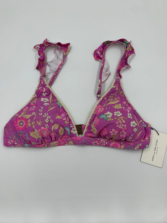 Spell & The Gypsy Flower Child Frill Tri Bikini Top | SZ L | NWT