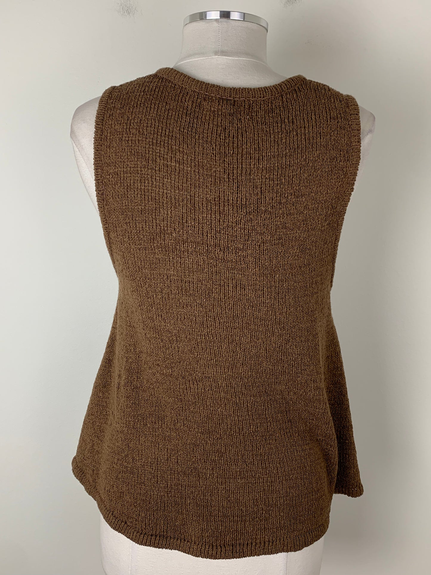 Lost in Lunar Amy Knit Top in Brown | SZ M | NWT