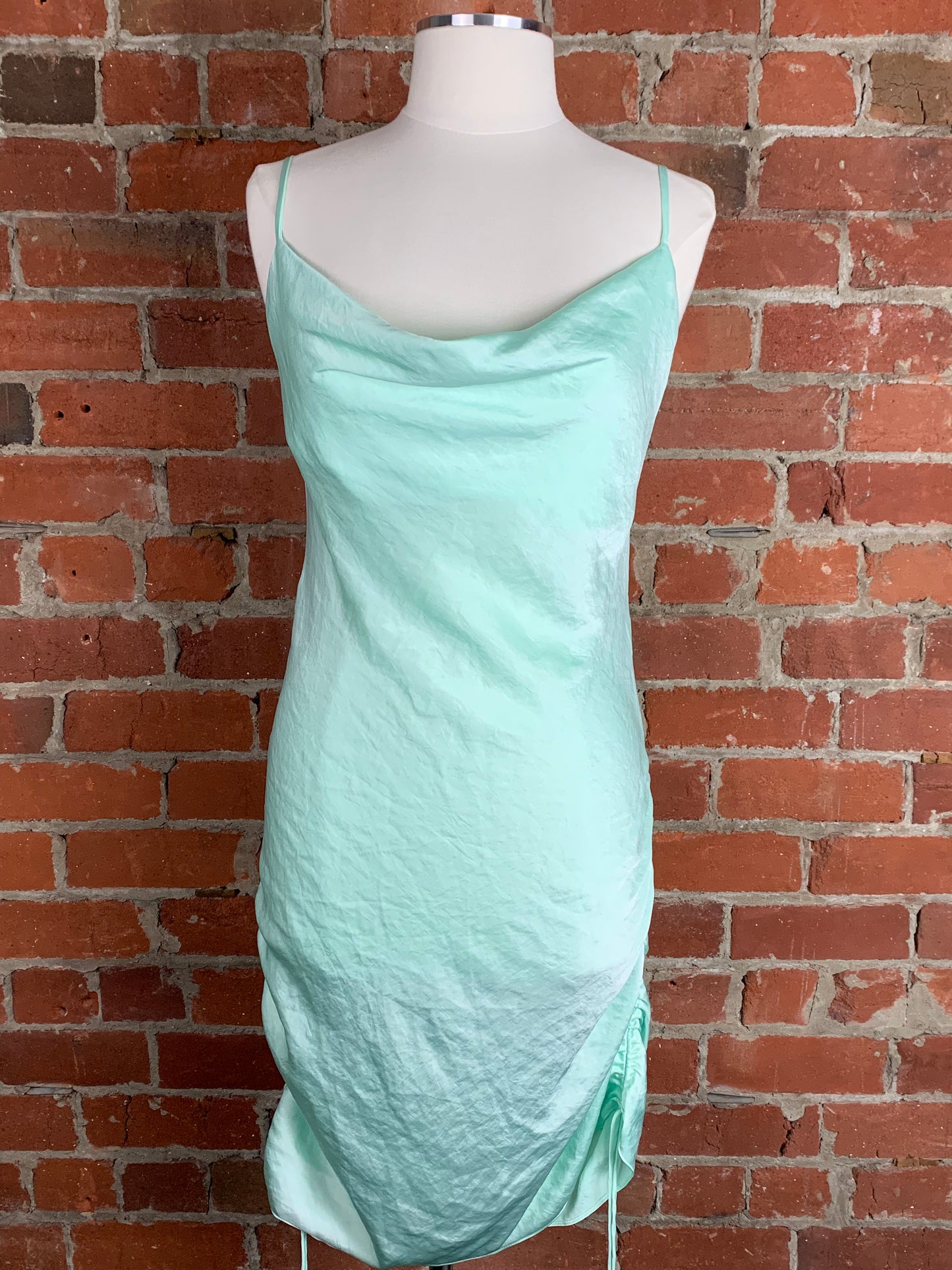 Wilfred Only Ruched Slip Dress | SZ M | NWT