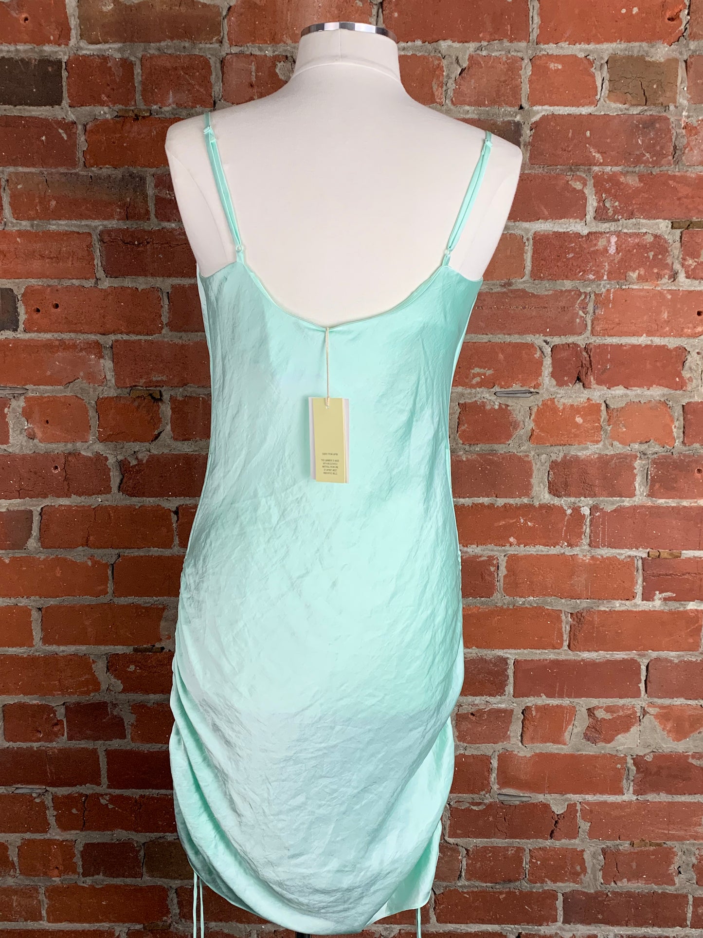 Wilfred Only Ruched Slip Dress | SZ M | NWT