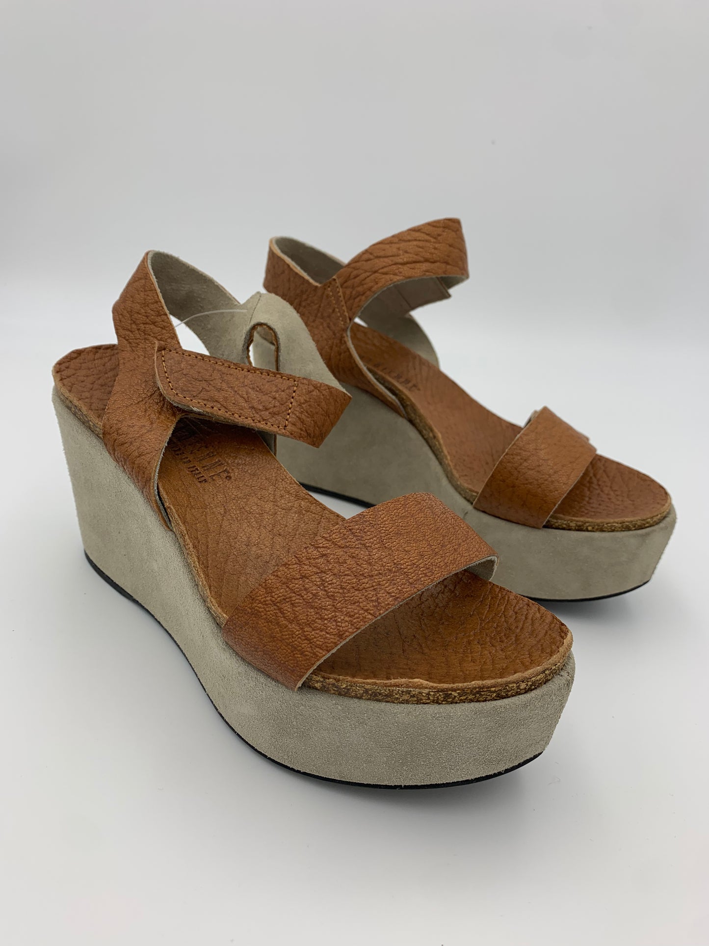 La Canadienne Leather Wedge Sandle | SZ 37