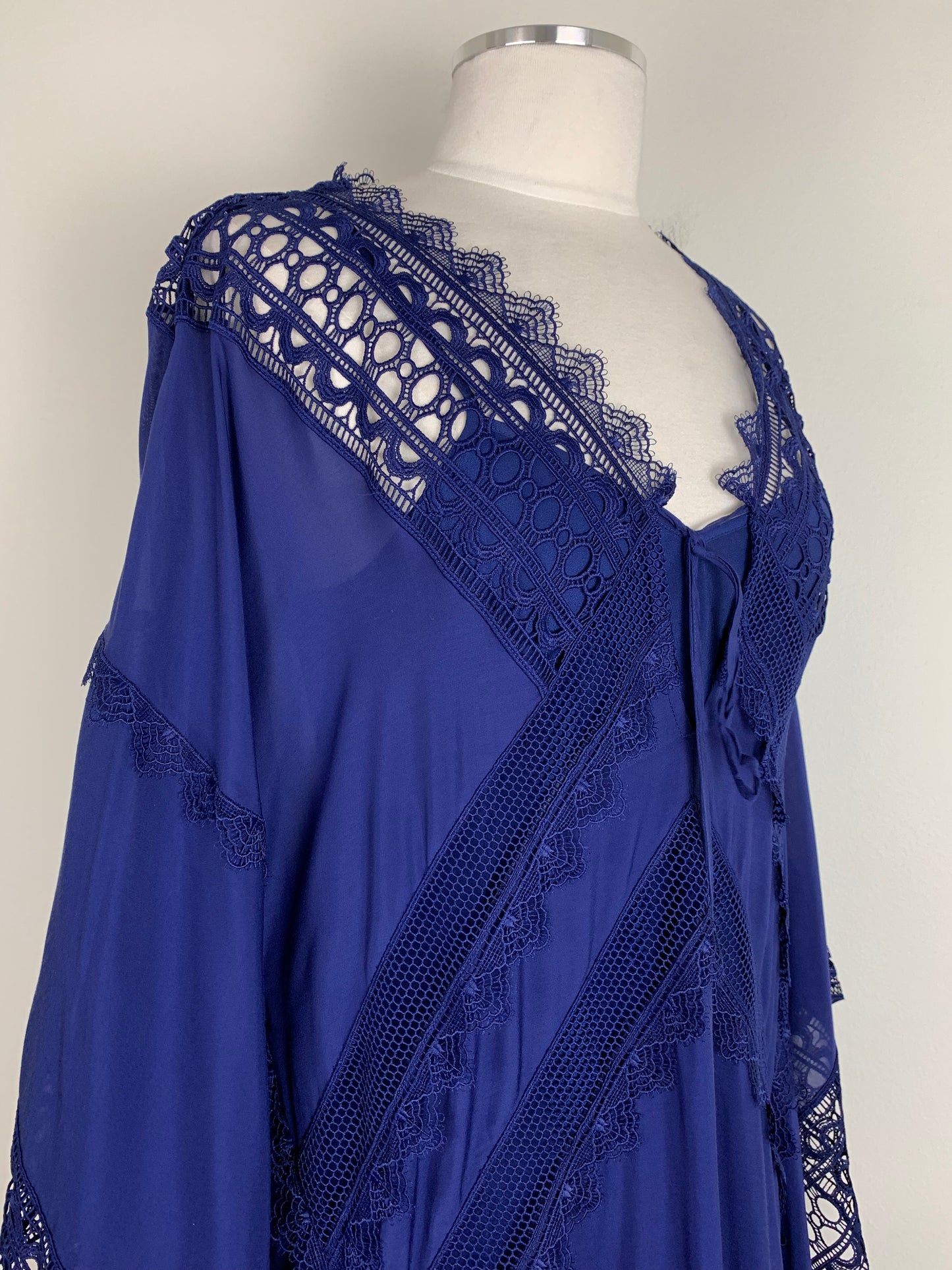 Self Portrait Sheer Kaftan | SZ 6