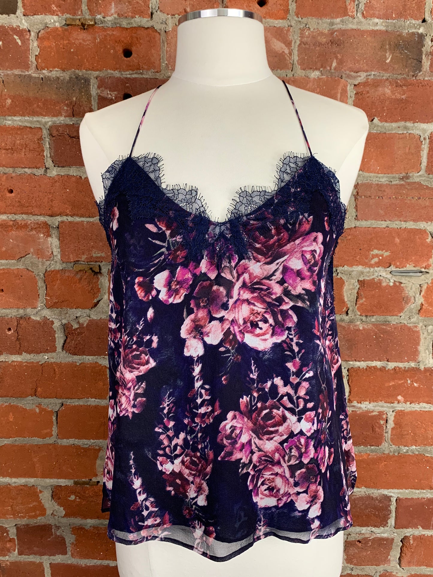 Cami NYC Purple Floral Camisole | SZ S | NWT