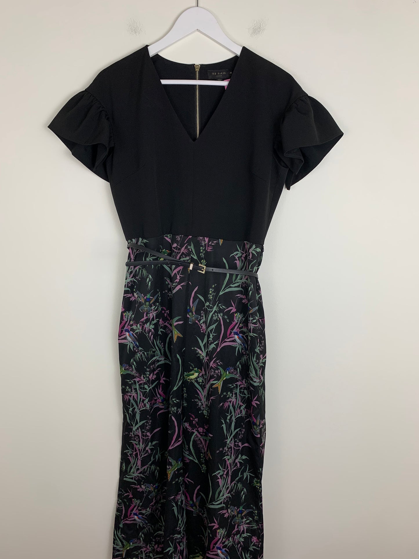 Ted Baker Floral Jumpsuit | SZ 3