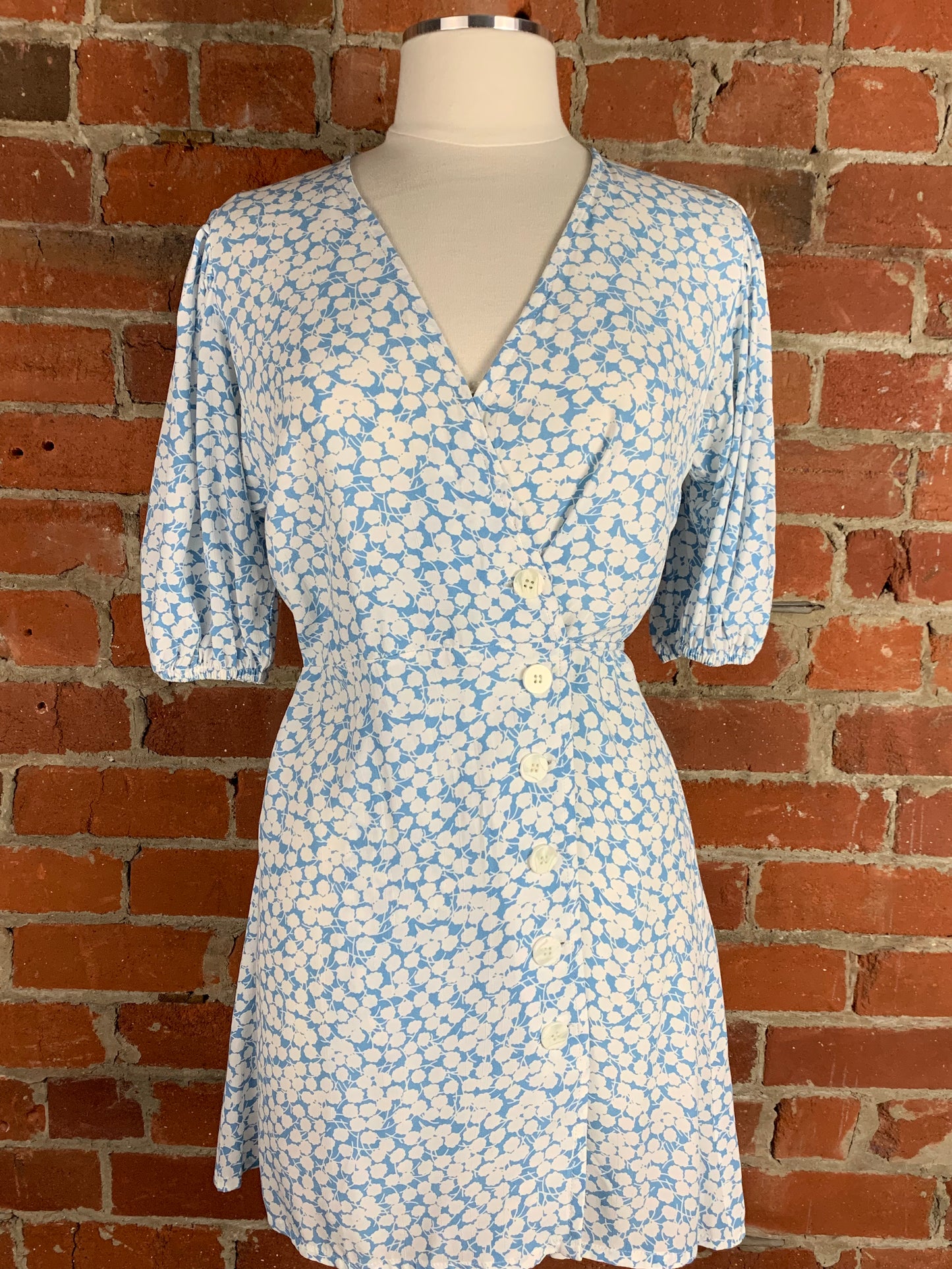 Faithfull The Brand Bella Blanco Dress | SZ M