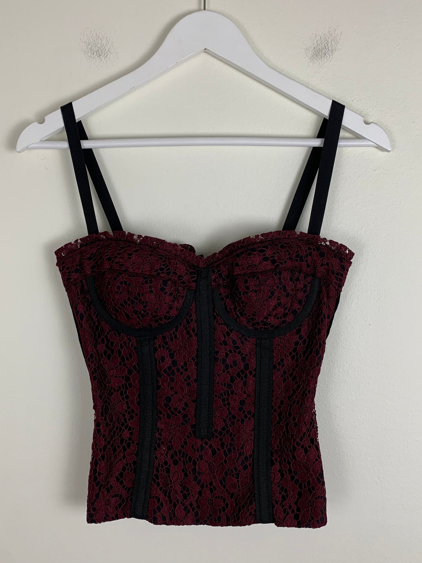 Dolce & Gabbana Lace Corset Top | SZ S