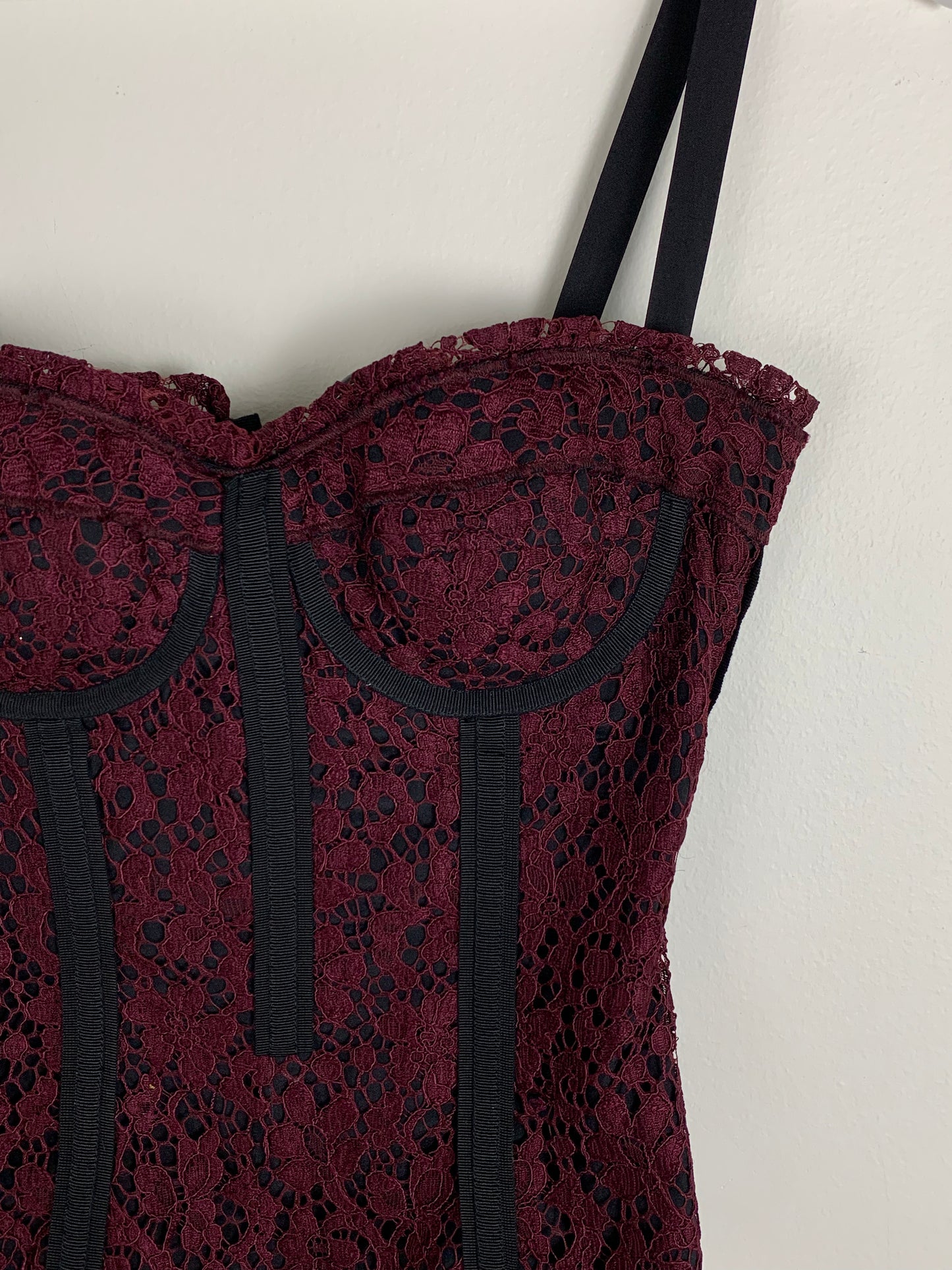 Dolce & Gabbana Lace Corset Top | SZ S