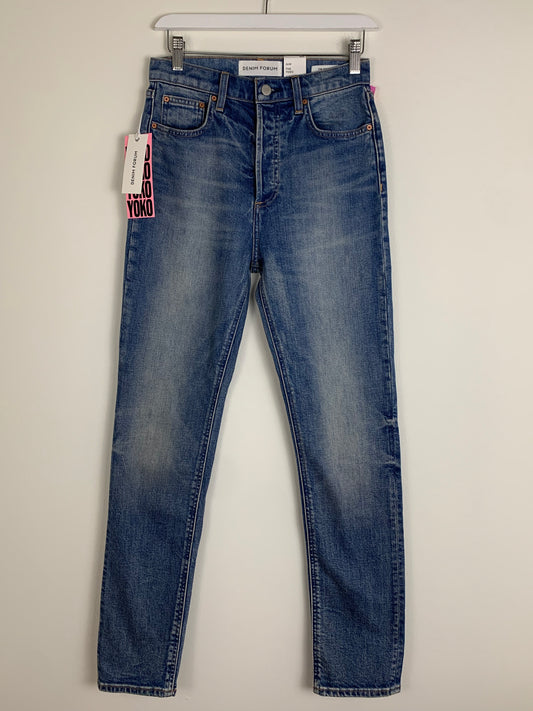 Denim Forum The Yoko High Rise Slim 30L | SZ 26 | NWT