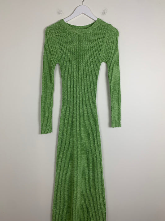 Mango Ribbed Maxi Dress | SZ S | NWT