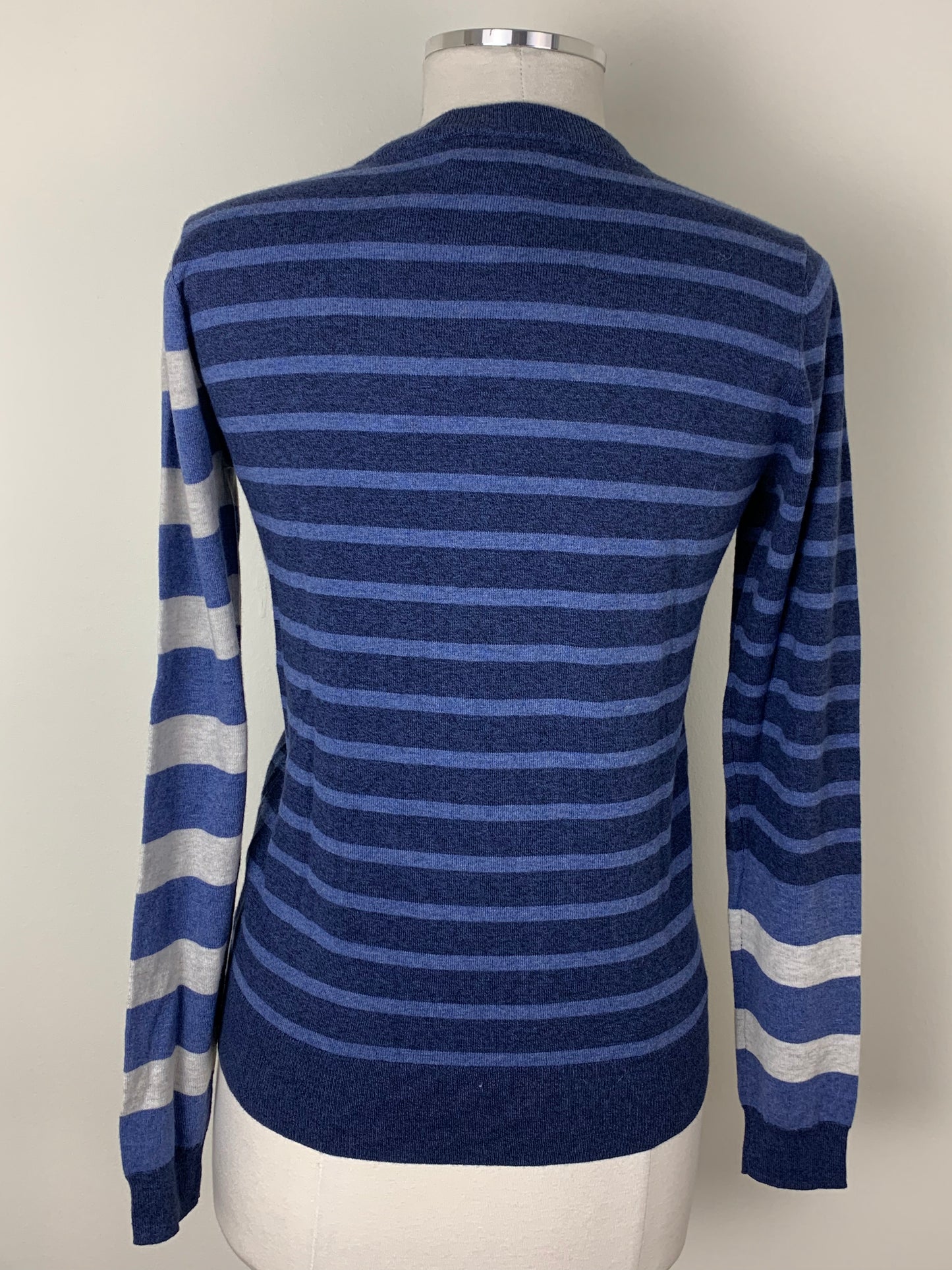 Derek Lam Denim Striped Knit Sweater | SZ S | NWT