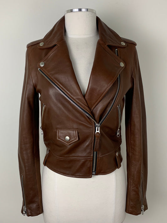 Mackage Baya Leather Jacket | SZ XS