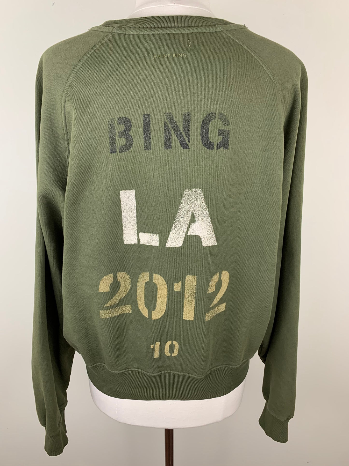 Anine Bing Archer Army Sweatshirt | SZ S