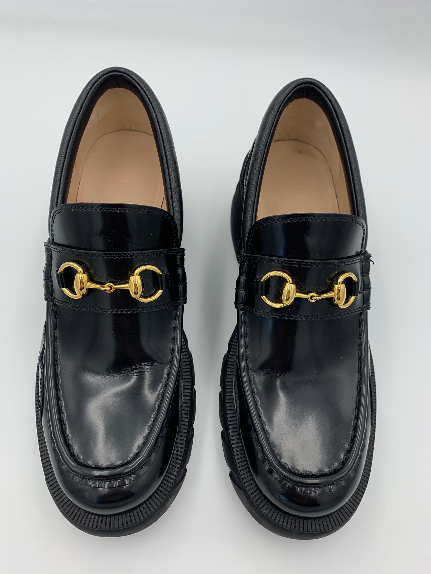 Gucci Horsebit-Detail Lug Sole Loafer | SZ 41