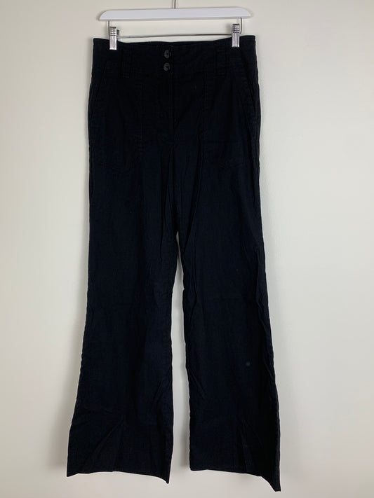 Maeve Naomi Cropped Wide-leg Pants | SZ 8