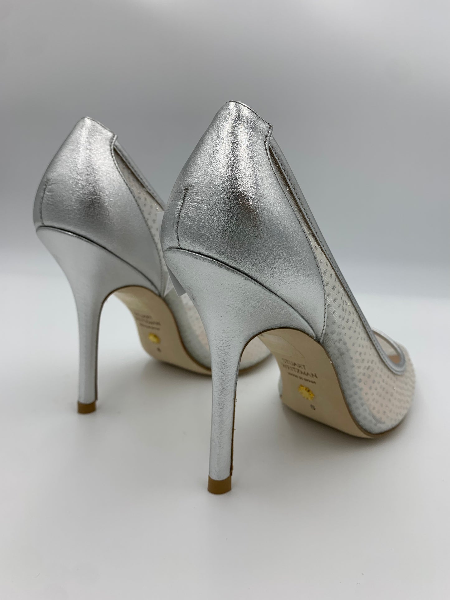 Stuart Weitzman Tasha 100 Metallic Pumps | SZ 6 | NIB