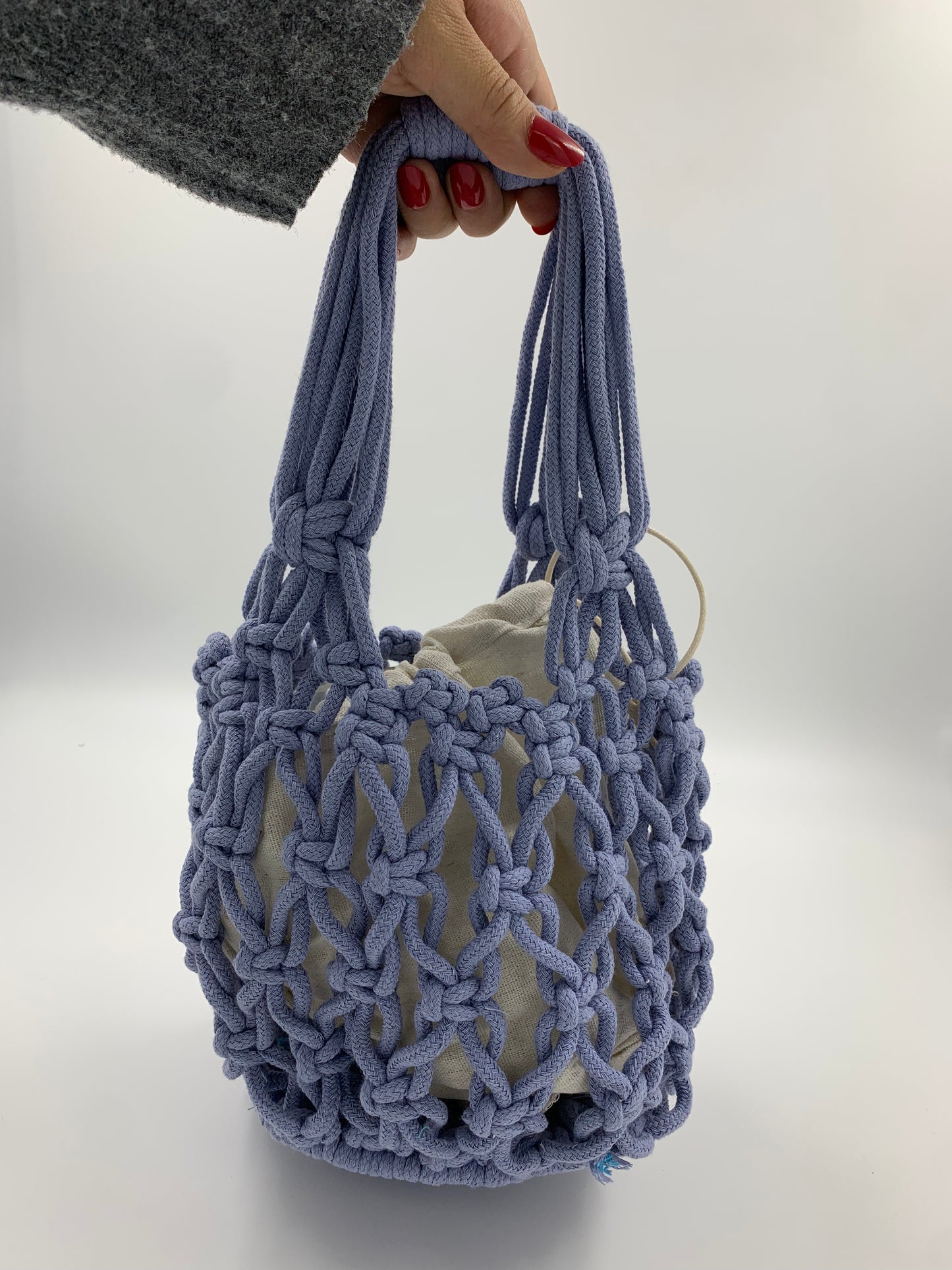 Trendy Woven Crochet Handbag | NEW