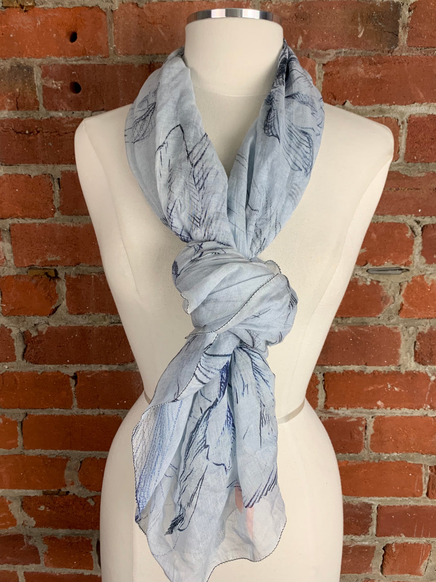 Faliero Sarti Silk Blend Scarf | Sz OS