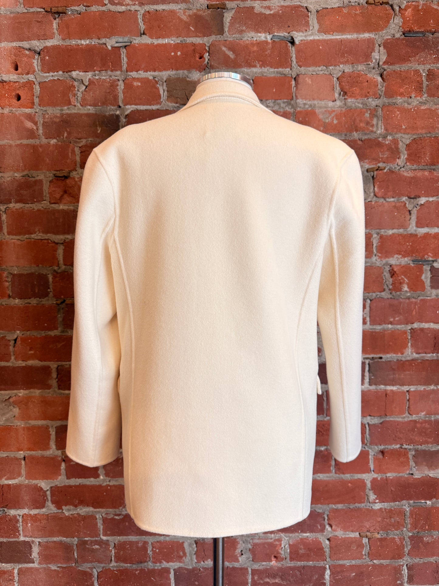 Anine Bing Cream Quinn Blazer | SZ XS