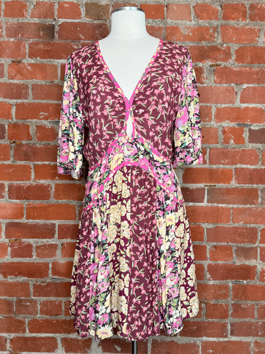 NWT BA&SH Indrea Mini Dress | SZ L