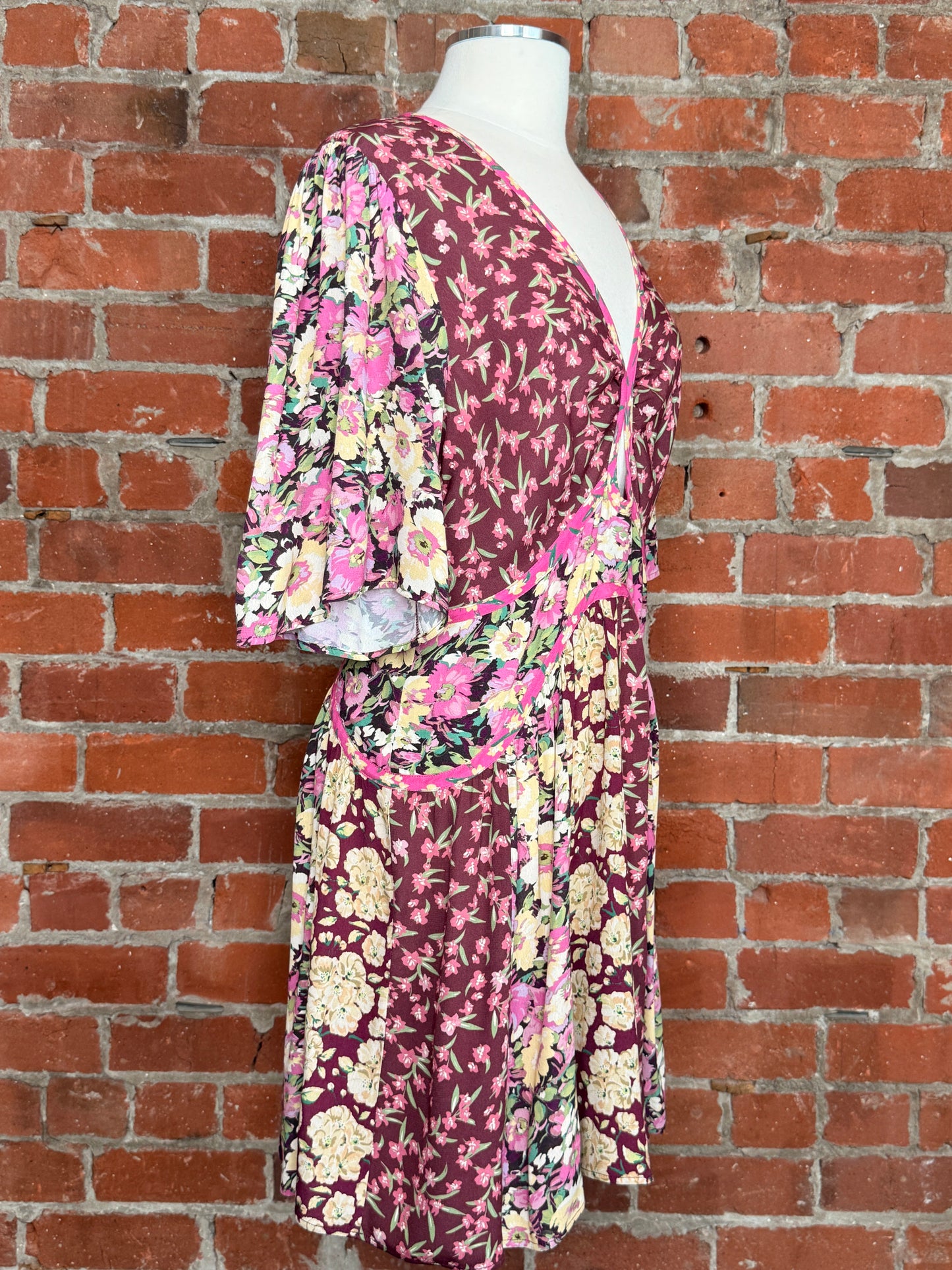 NWT BA&SH Indrea Mini Dress | SZ L