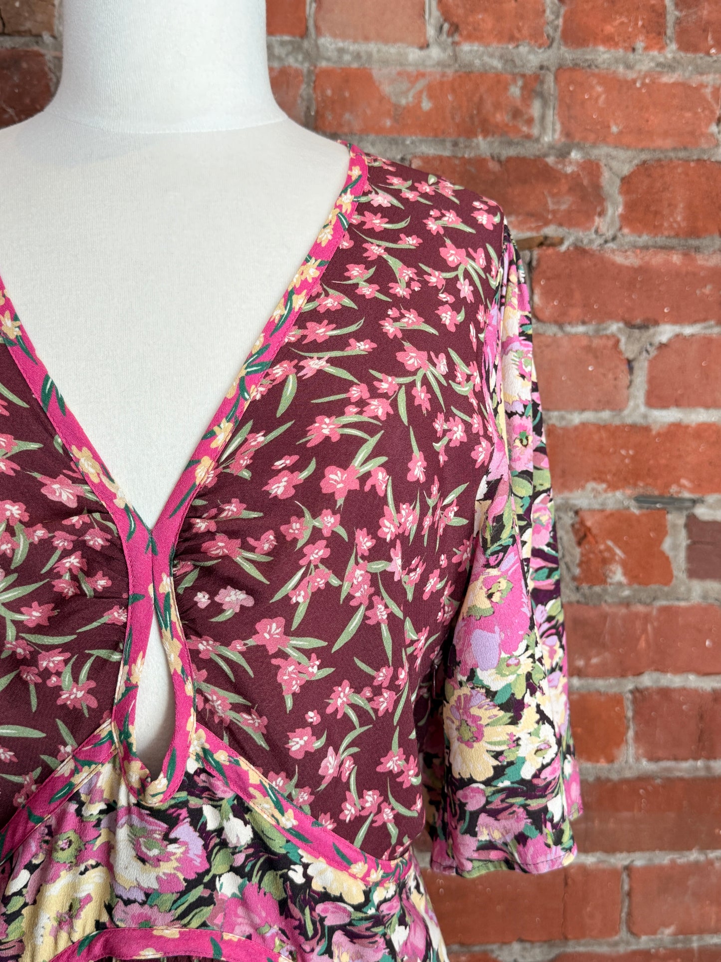 NWT BA&SH Indrea Mini Dress | SZ L