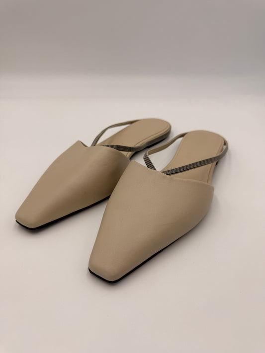 Brunello Cucinelli Monili Embellished Slippers | SZ 41