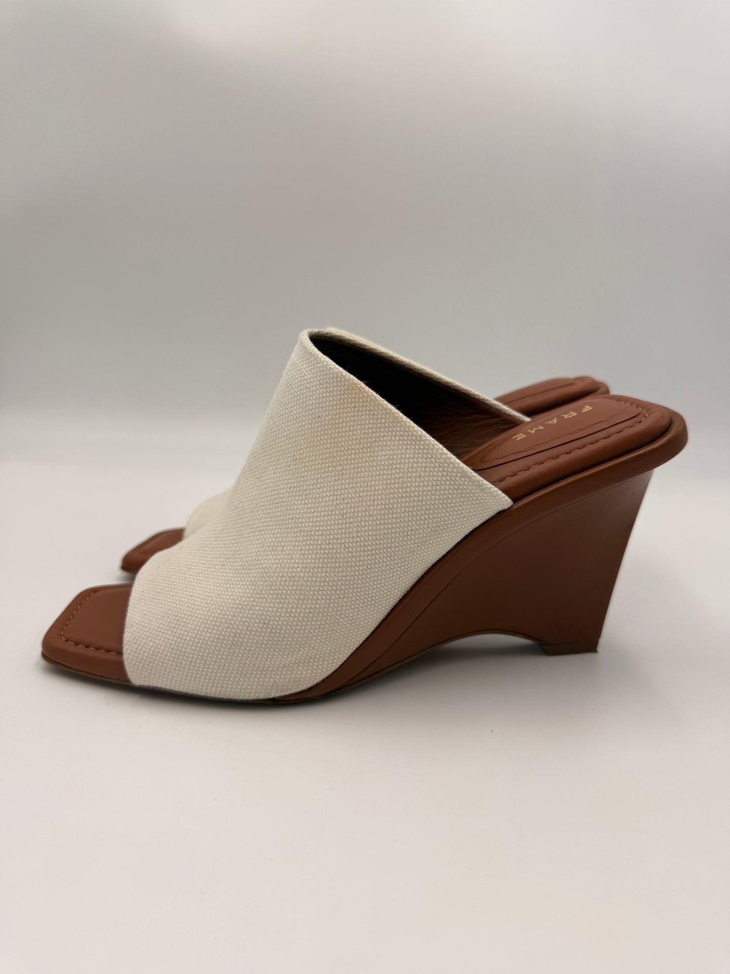 Frame Canvas Wedge Heel | SZ 39