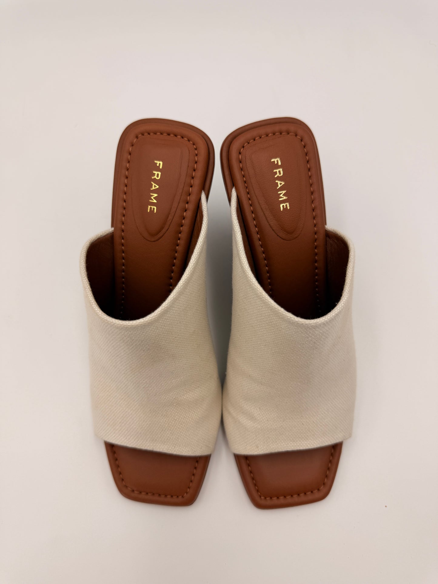 Frame Canvas Wedge Heel | SZ 39