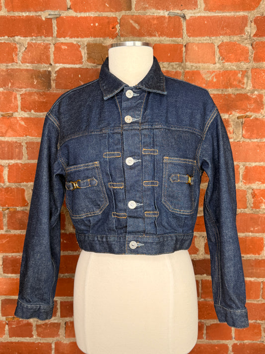 Citizens of Humanity Alma Cropped Denim Jacket | SZ XS