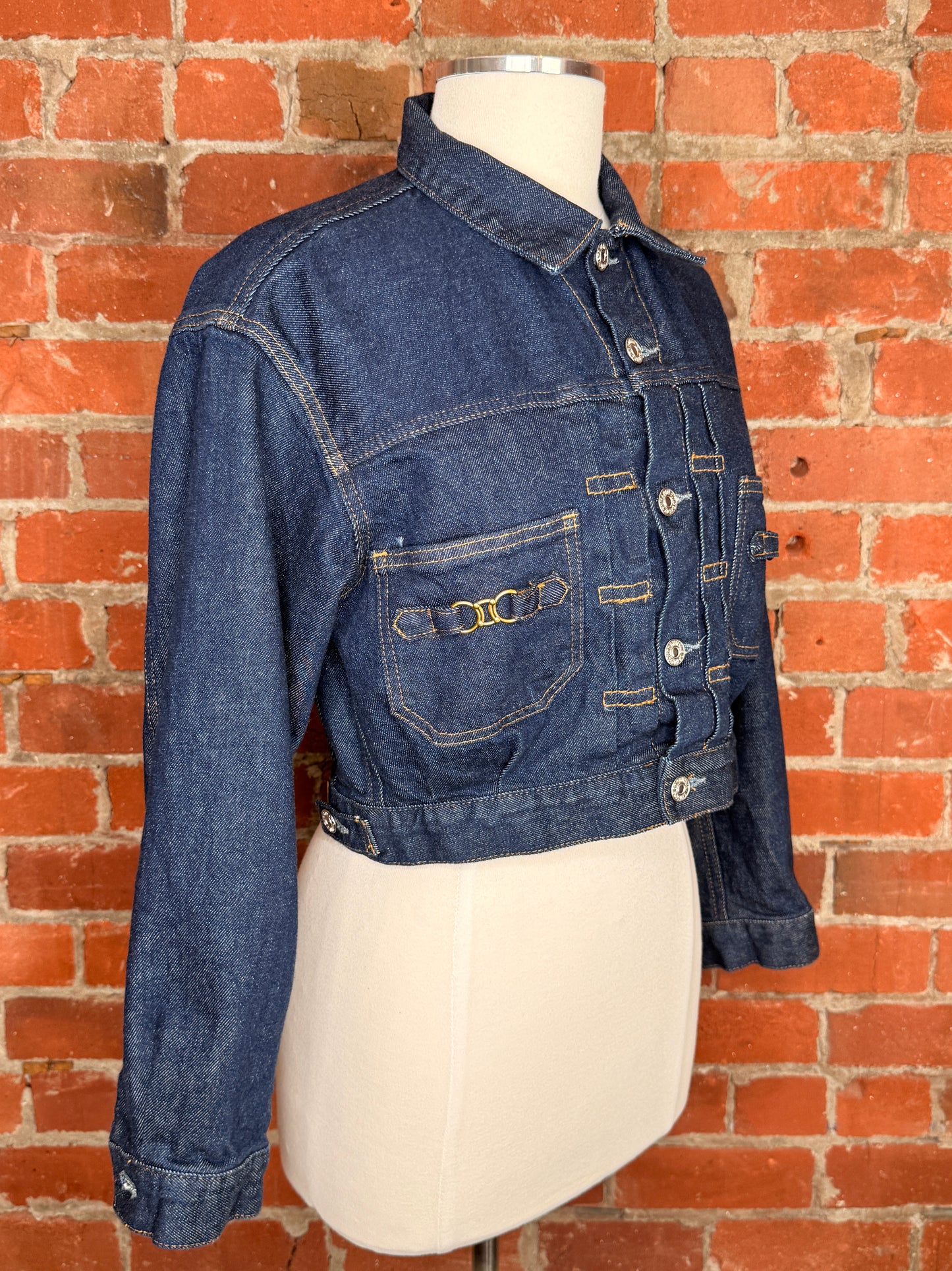Citizens of Humanity Alma Cropped Denim Jacket | SZ XS