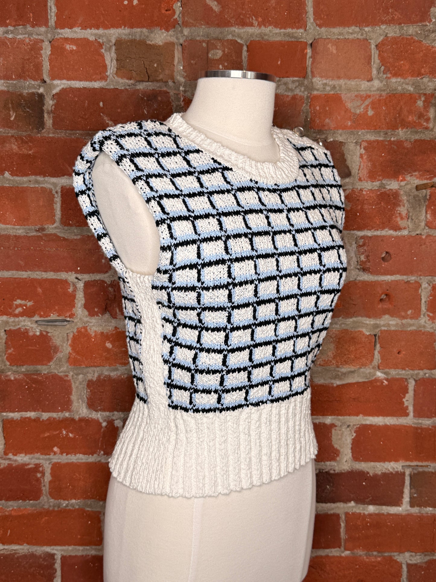 Veronica Beard Nazife Sweater Vest | SZ S