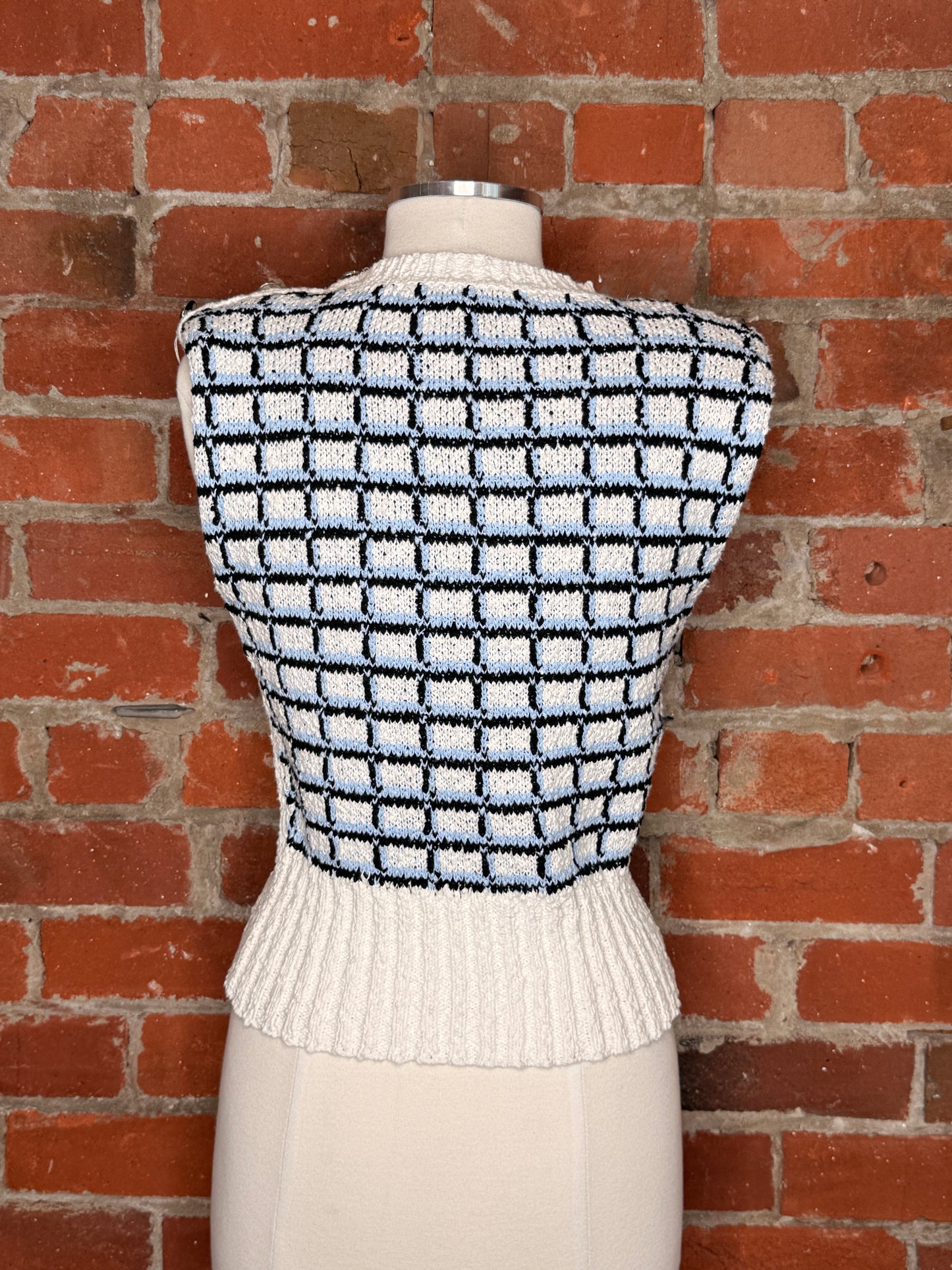 Veronica Beard Nazife Sweater Vest | SZ S
