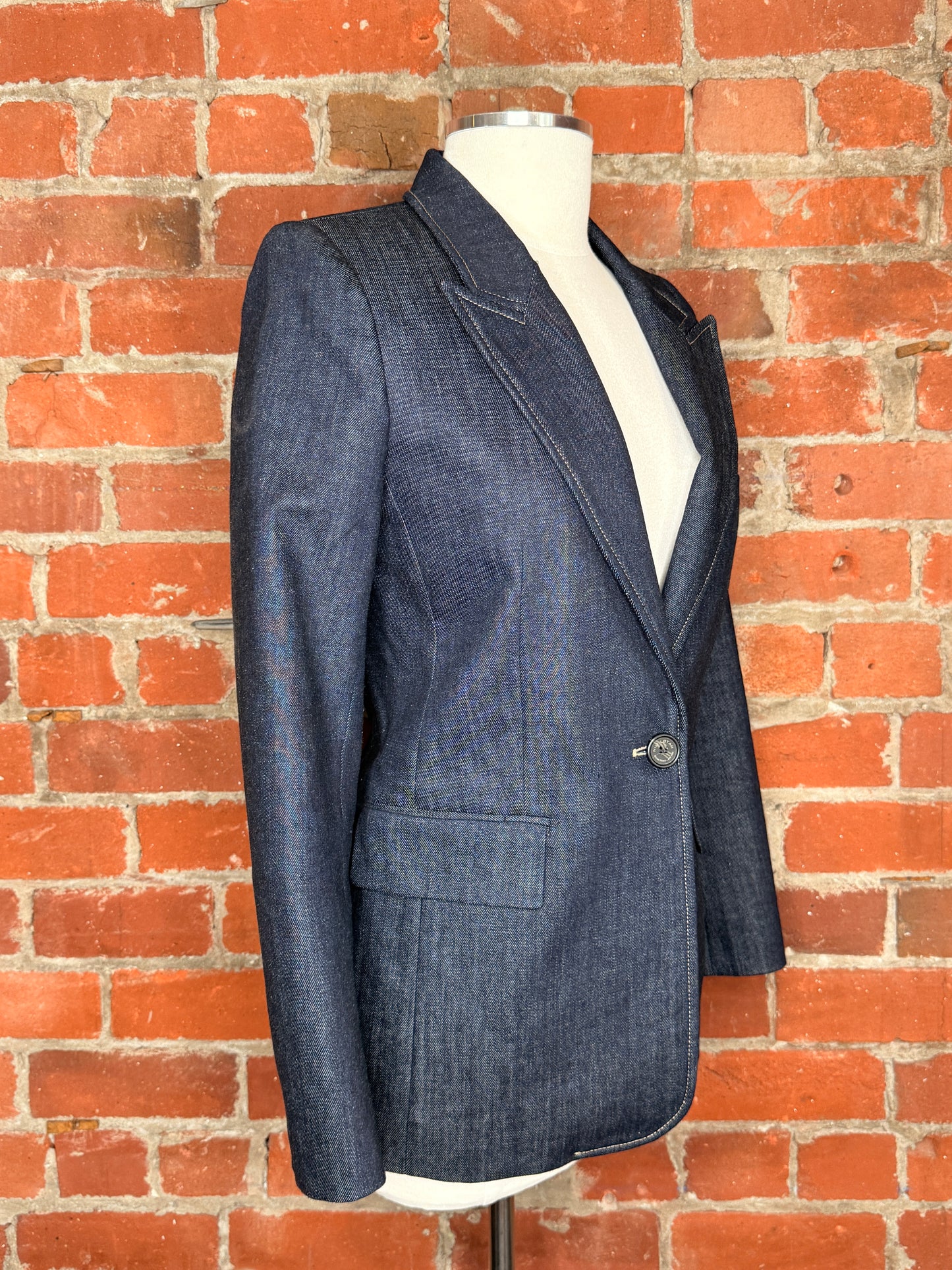 Nili Lotan Denim Blazer | SZ 2