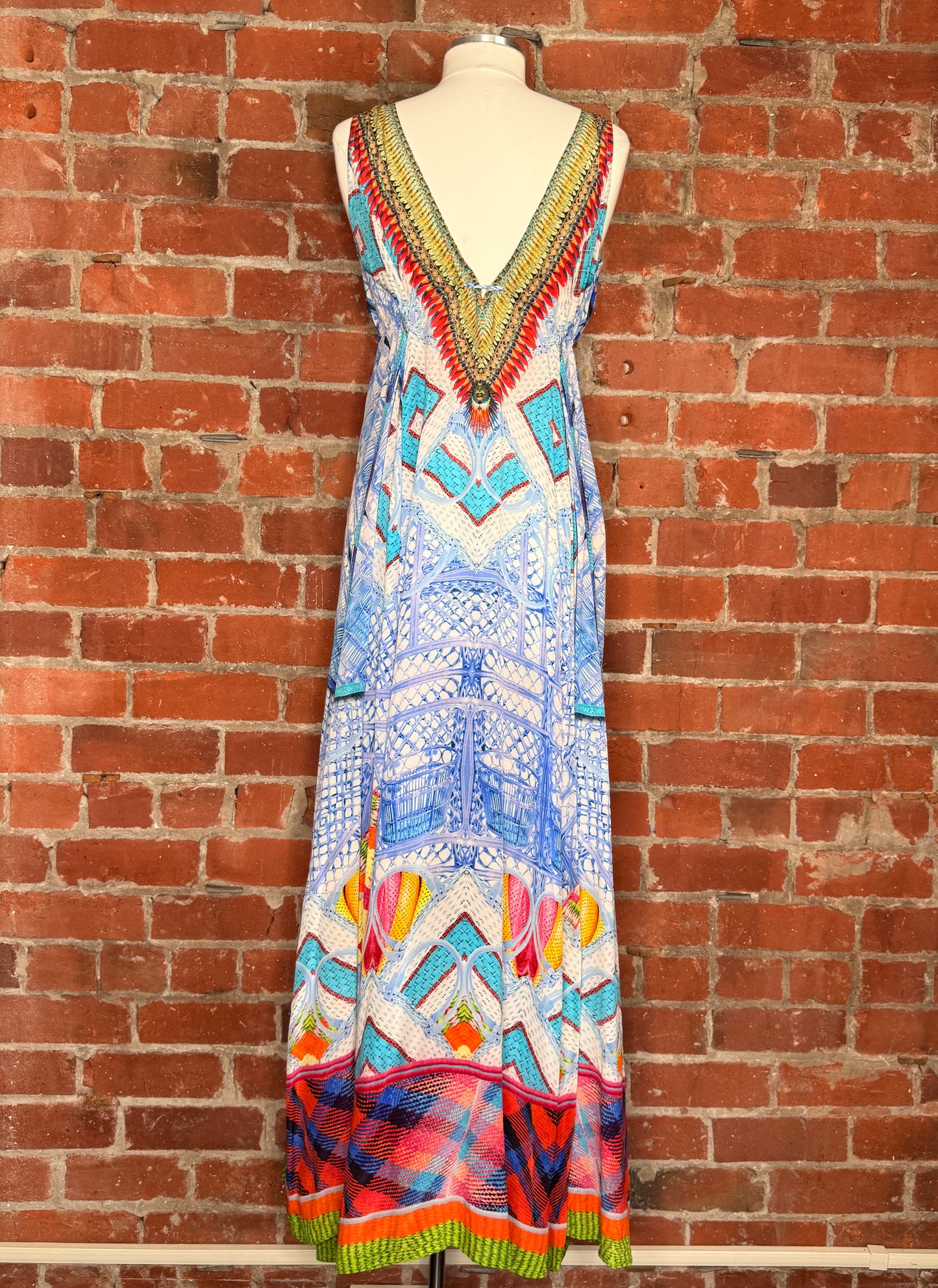 Camilla Floral Kaftan Maxi Dress | Fits like a M\L