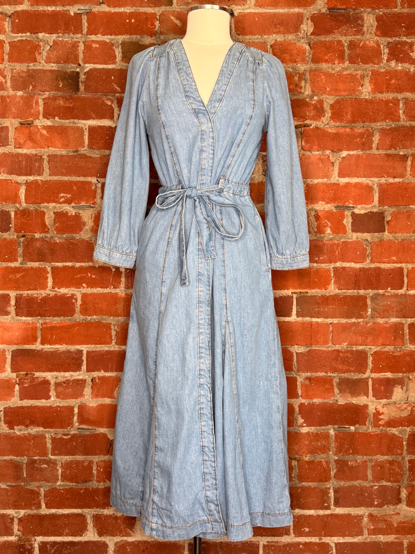 NWT BA&SH Lia Robe Dress | SZ 1