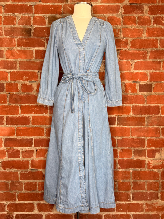 NWT BA&SH Lia Robe Dress | SZ 1