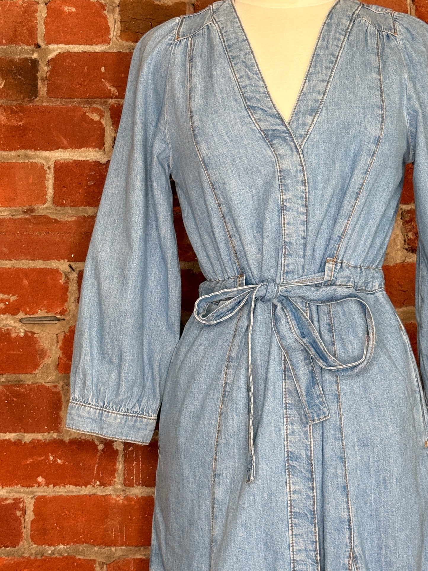 NWT BA&SH Lia Robe Dress | SZ 1