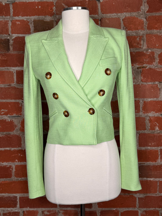 Veronica Beard Nevis Double-Breasted Blazer | SZ 0