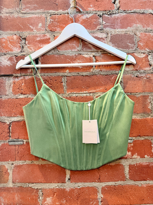 NWT Zimmerman Silk Corset Top | SZ 6