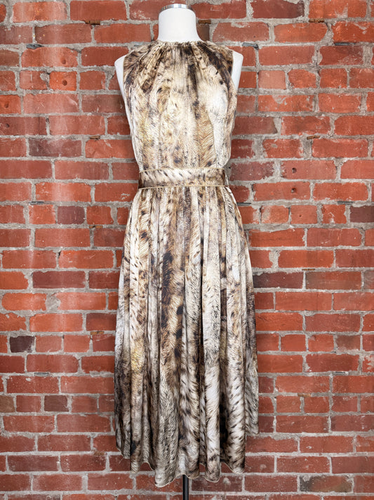 Dolce & Gabbana Printed Sleeveless Dress | SZ 44