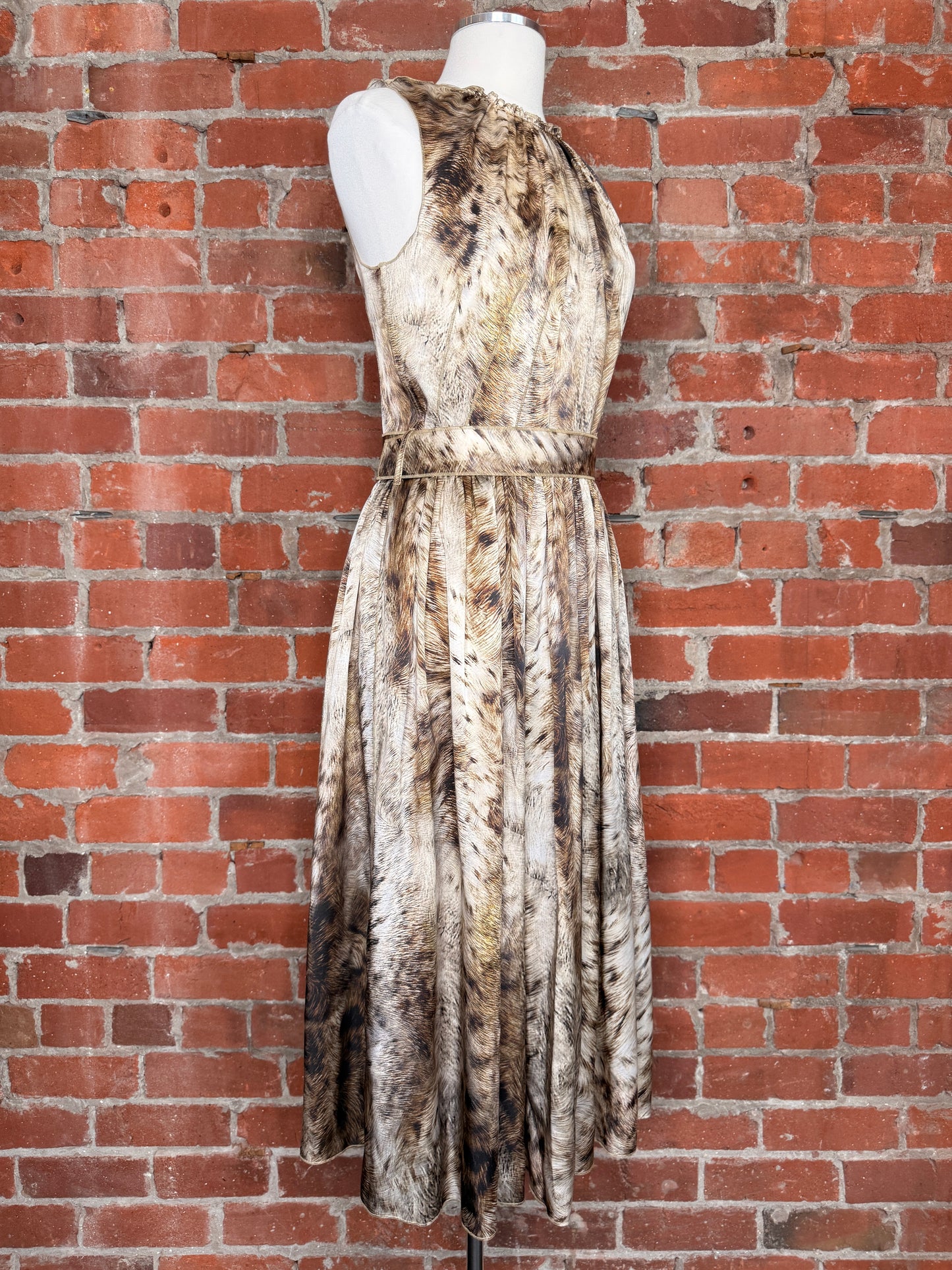 Dolce & Gabbana Printed Sleeveless Dress | SZ 44