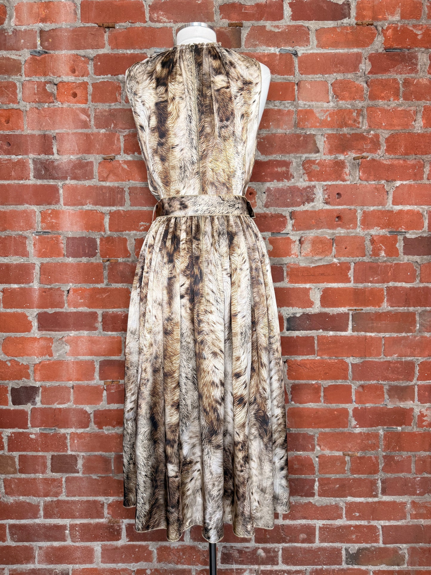 Dolce & Gabbana Printed Sleeveless Dress | SZ 44