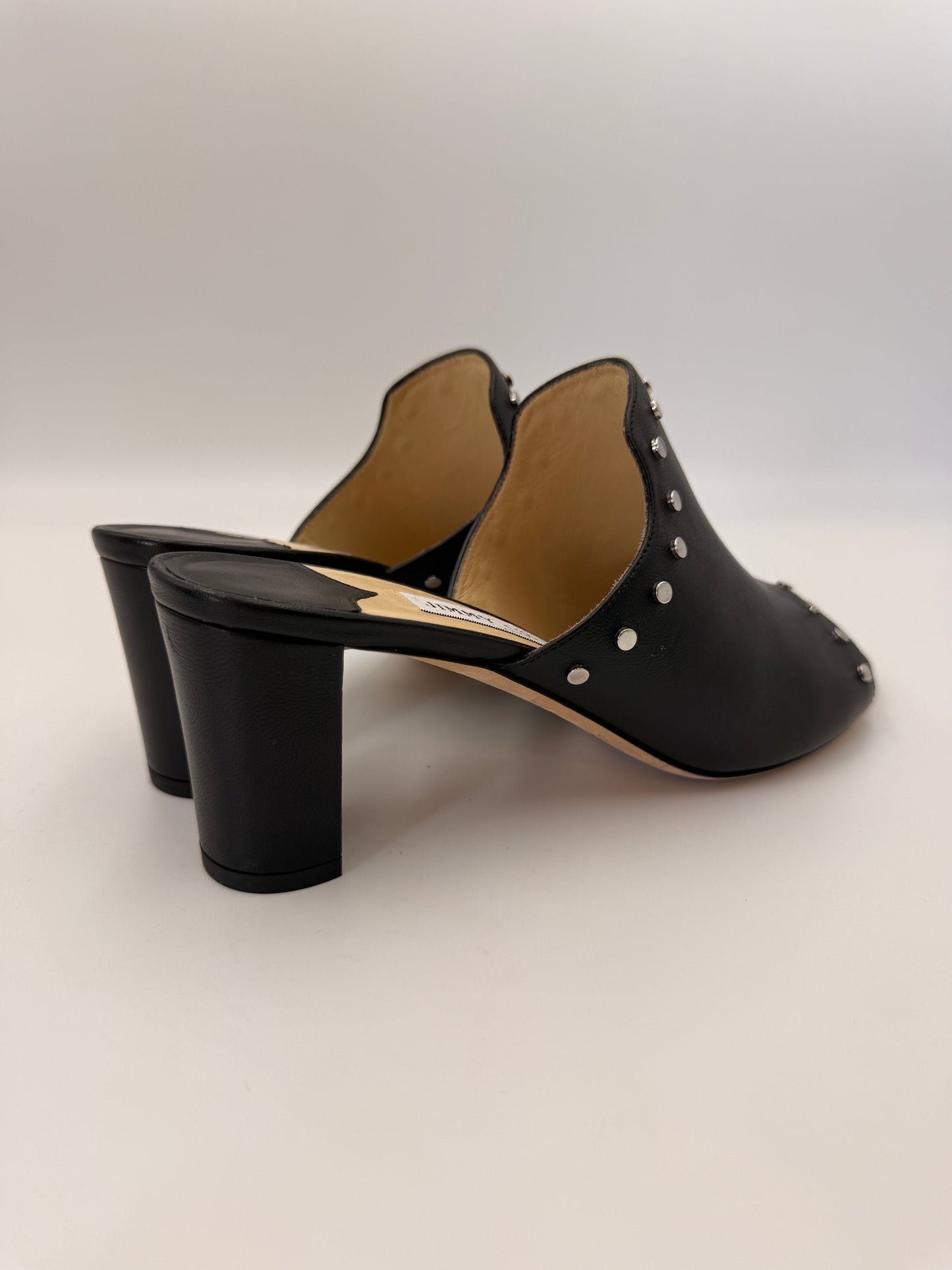 Jimmy Choo Myla Heeled Slides | SZ 38.5
