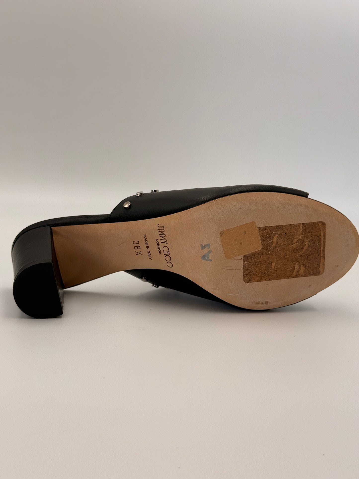 Jimmy Choo Myla Heeled Slides | SZ 38.5