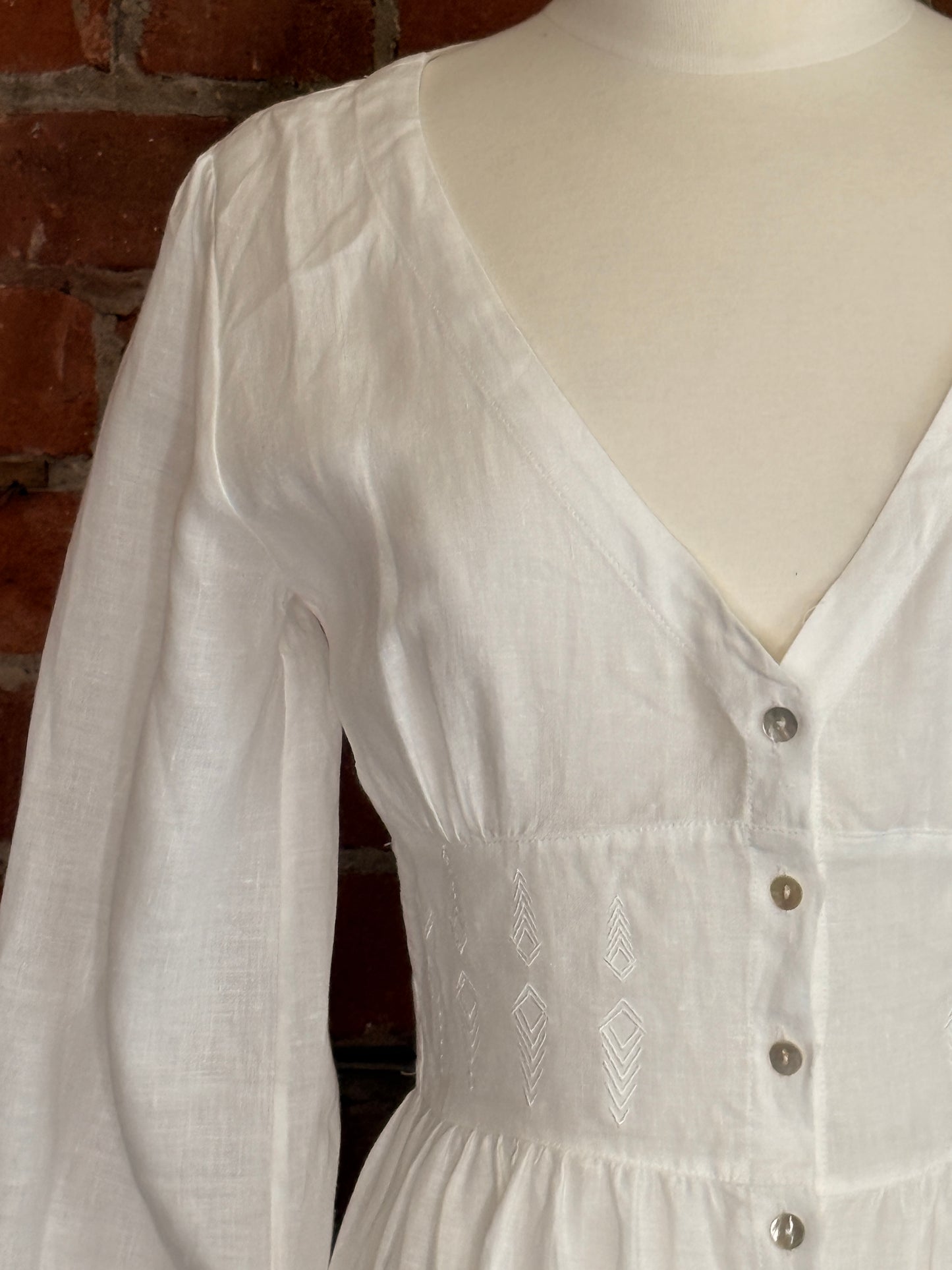 arkitaip The Gertrude Linen Maxi Dress | SZ M