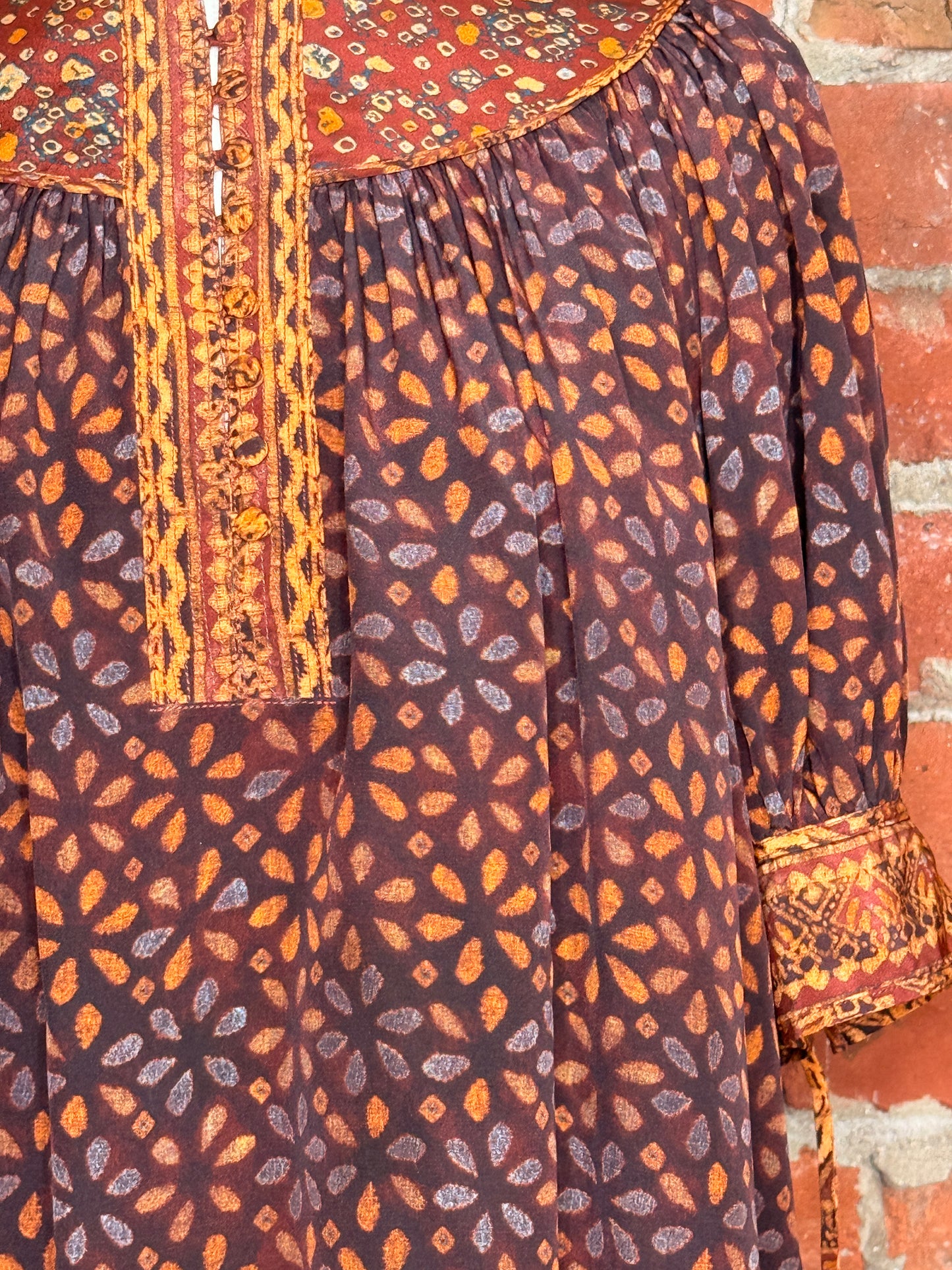 Ulla Johnson Dina Patchwork Top | SZ 6
