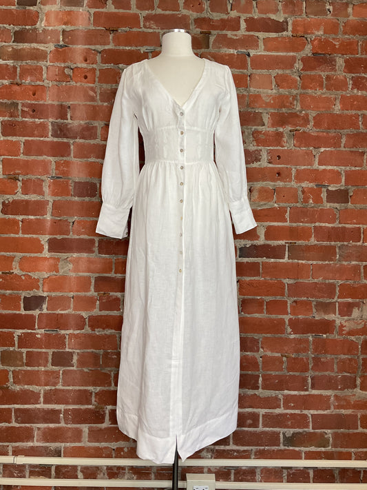 arkitaip The Gertrude Linen Maxi Dress | SZ M