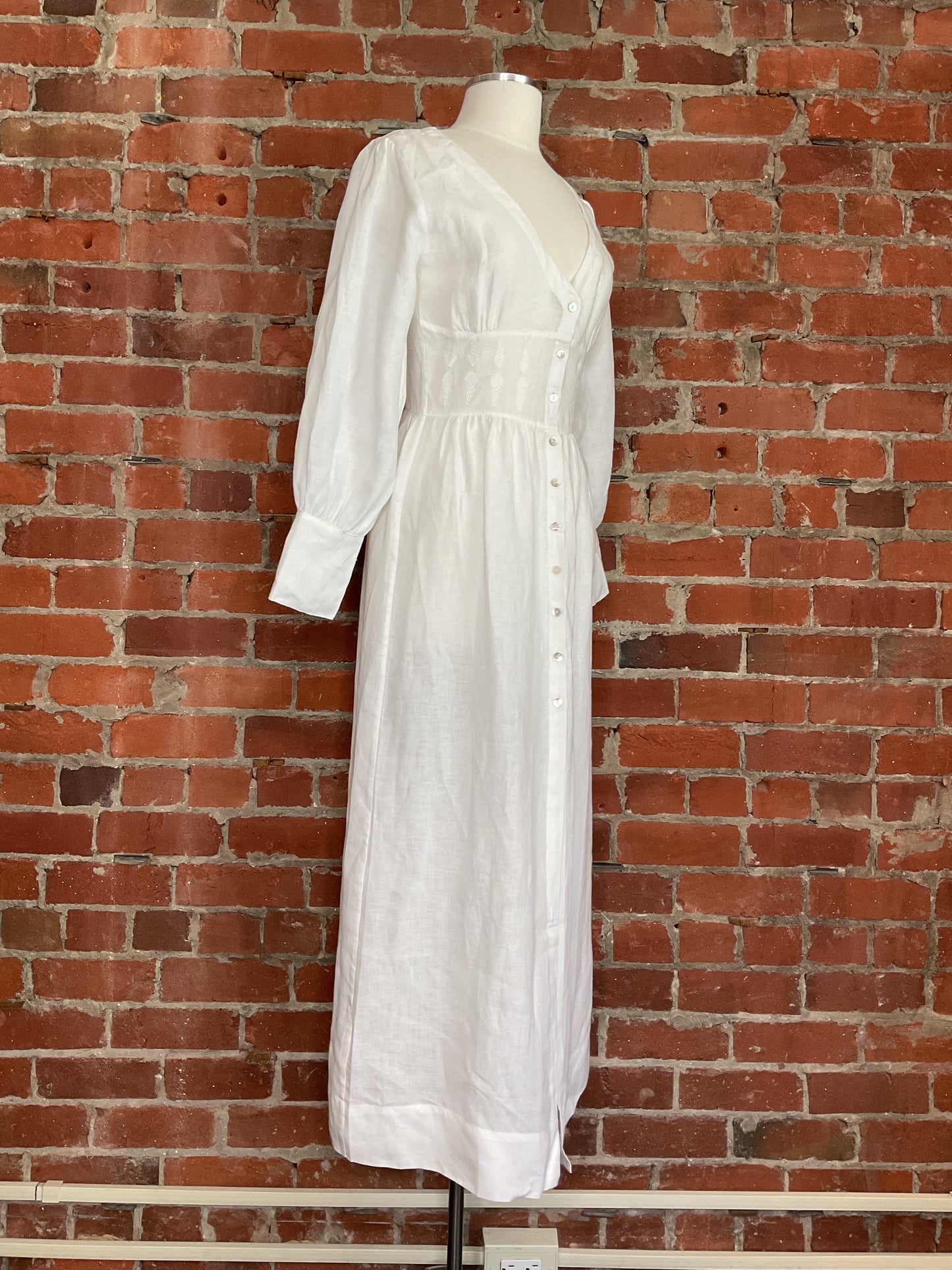 arkitaip The Gertrude Linen Maxi Dress | SZ M