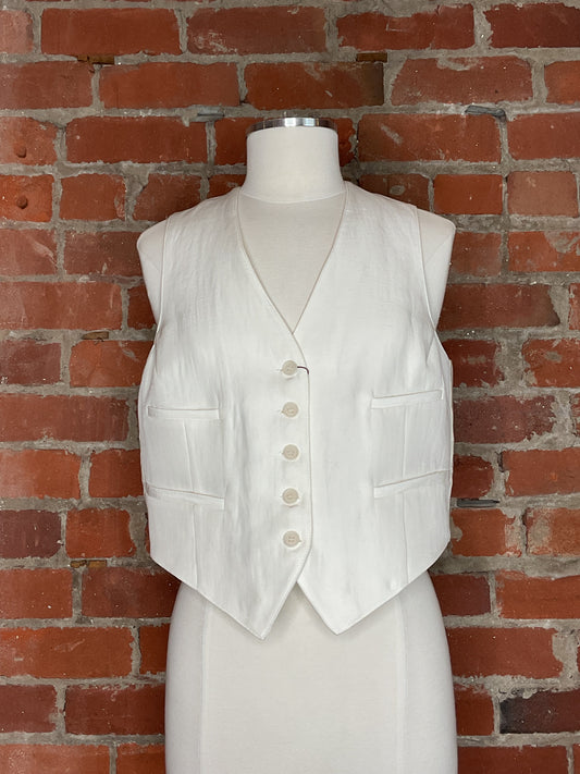 NWT Smythe Cropped Vest | SZ 10