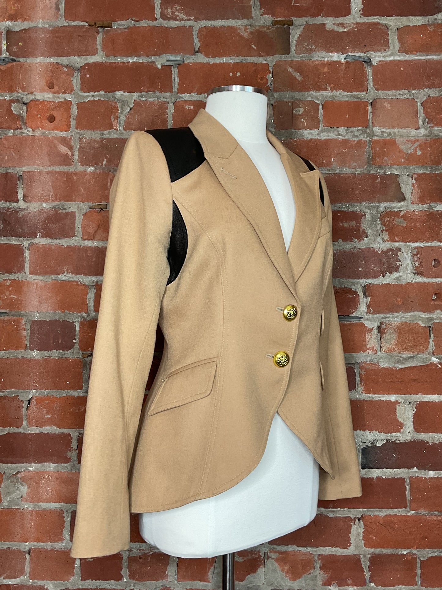 Smythe Rifle-Patch Equestrian Blazer | SZ 10